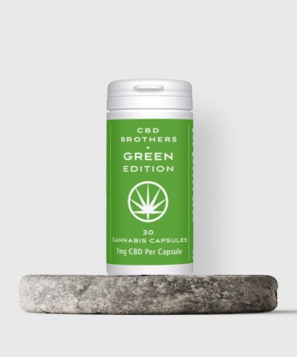 CBD Brothers Green Edition Vegan CBD Capsules - Sativa