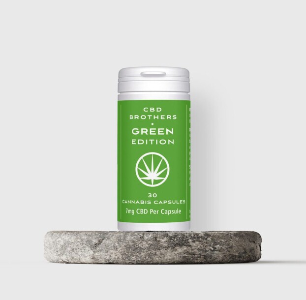 CBD Brothers Green Edition Vegan CBD Capsules - Sativa