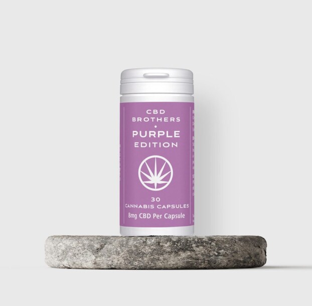 CBD Brothers Purple Edition Vegan Capsules - Hybrid
