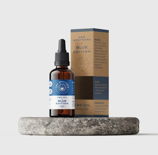 CBD Brothers Blue Edition CBD Oil - Sativa