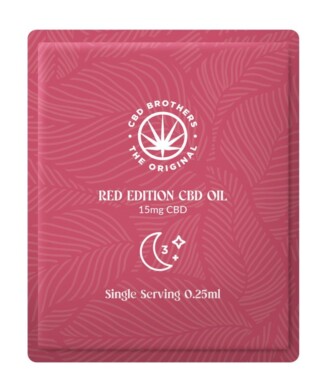 CBD Brothers Original Red Edition CBD Oil - Indica