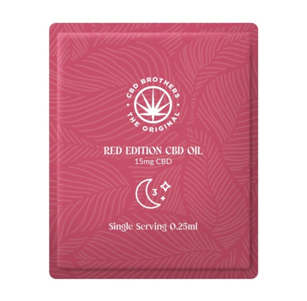 CBD Brothers Original Red Edition CBD Oil - Indica