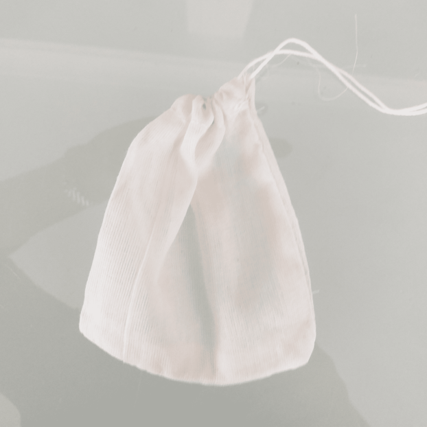 50 Pack Cotton Muslin Drawstring Bags | CBD Tea Bags