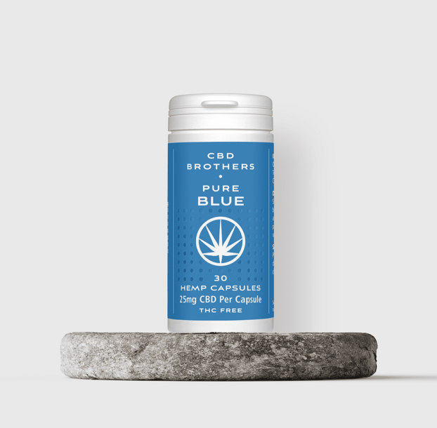 CBD Brothers Pure Blue CBD Capsules - Sativa