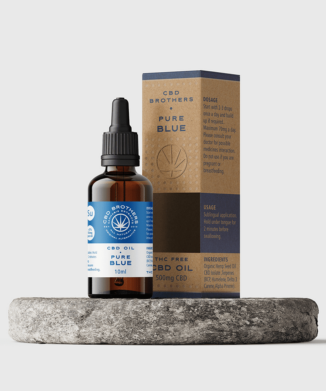 CBD Brothers Pure Blue CBD Oil - Sativa