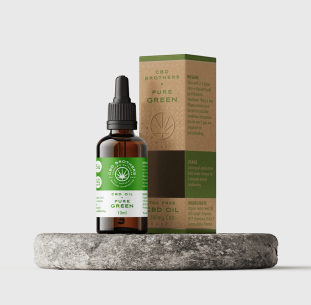 CBD Brothers Pure Green CBD Oil - Sativa