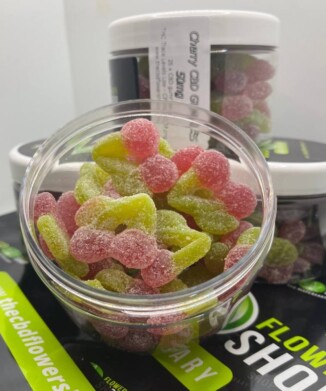 CBD Cherry Gummies | 50mg CBD per Gummy