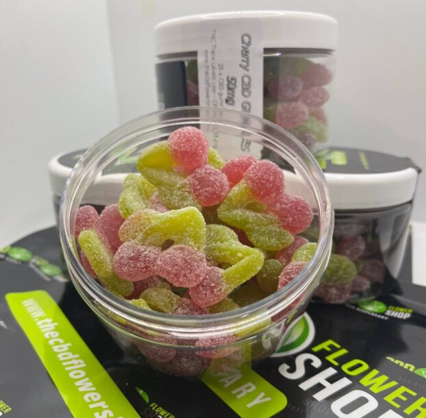 CBD Cherry Gummies | 50mg CBD per Gummy