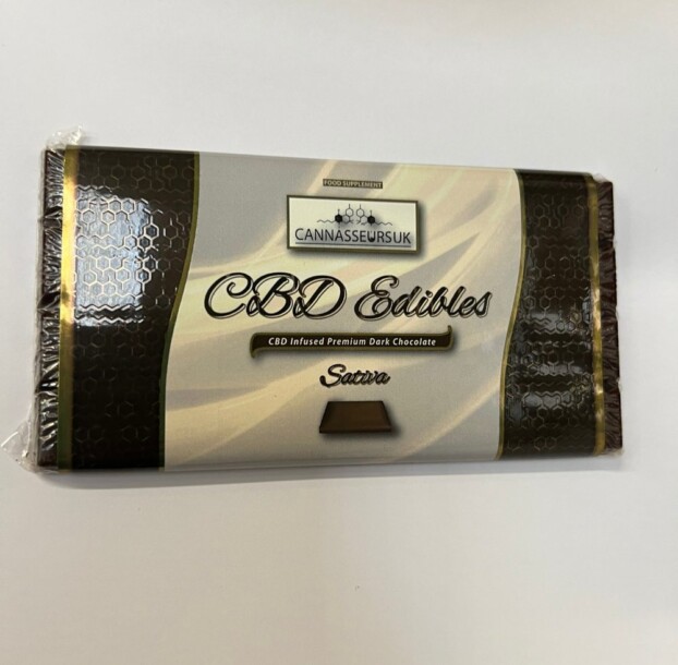 Belgian CBD Dark Chocolate Bar 100g - Sativa