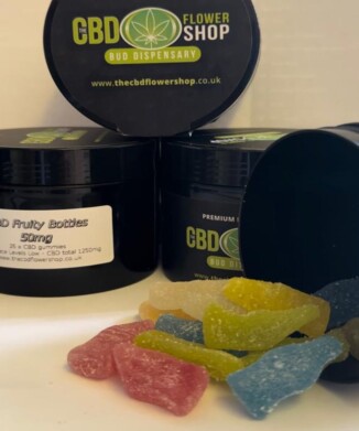 CBD GUMMIES FRUITY BOTTLES FLAVOURED 50MG CBD PER GUMMY