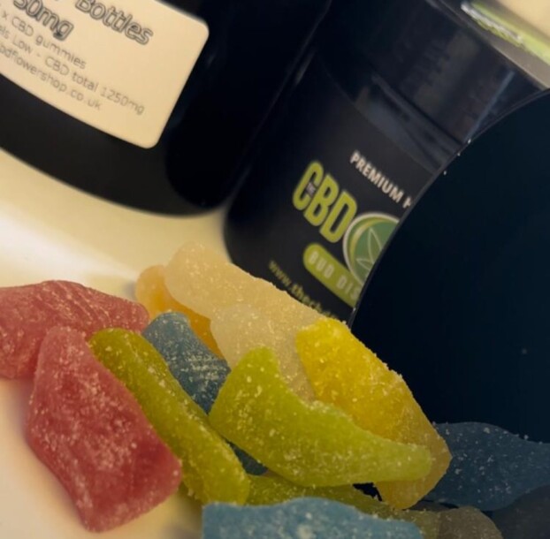 CBD GUMMIES FRUITY BOTTLES FLAVOURED 50MG CBD PER GUMMY - Image 2
