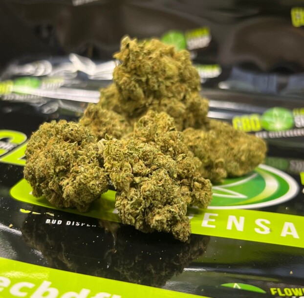 Exclusive Peach Ozz CBD Tea Flower – Limited Edition